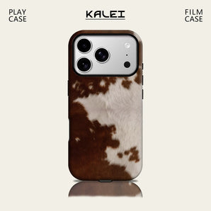 Brown White Cow IPhone17 Must for Magnetic Phone Case for IPhone 17 16 15 14 13 Pro Max Plus Single Double-layer Tough Case
