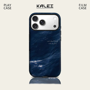 Ocean Quote Phone Case for IPhone 17 16 15 14 13 Pro Max Plus for Magnetic Single Double-layer Tough Case