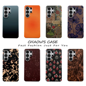 Luxury Bugrs Velvet Petals Phone Case for Samsung Galaxy S20 FE S22 S24 S25 S26 Plus Ultra Edge 4G 5G Double-layer Back Cover