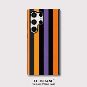 Fcicicase Pattern Stripe Phone Case For Samsung Galaxy S24 Plus A56 A16 S23+ A36 S25 S26 Ultra S20 FE A26 Anti-Drop Back Shell