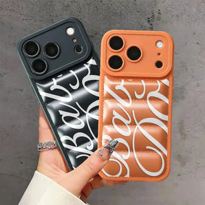 TPU Phone Cover Case for Apple iPhone 17 Pro Max 14 11 17e 16e 15Pro 16 12 Plus 13 Pro English Letter