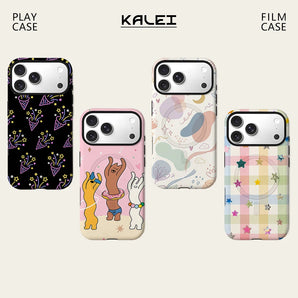 Party Confetti Firework Phone Case For Magnetic for iPhone 17 16 15 14 13 12 11 Pro Max Plus Double-layer Anti-Drop Back Cover