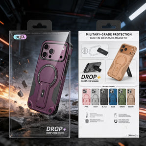 With Retail Box Heavy Protective Case for Iphone 18 Pro Max 17 Iphone17 Iphone18 Fashion Cover for Magsafe Phone Cases