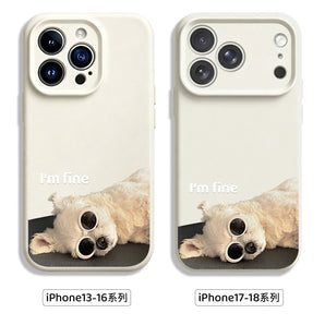 Funny Dog Cat INS For MagSafe Phone Case For iPhone 16 18 17 Pro Max Cases For iPhone 14 13 12 15 Pro Max Liquid Silicone Cover