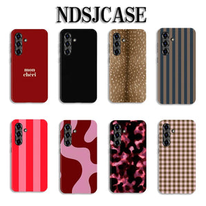 Luxury Clmj Mon Chéri Parasol Phone Case for Samsung Galaxy S20 S23 S24 S25 FE Plus Ultra 4G 5G Luxury Double-layer Back Cover