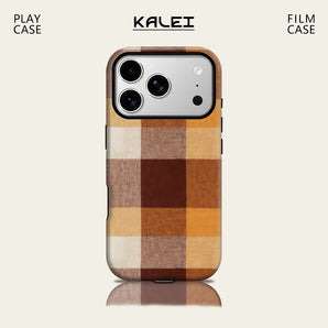 Tawny Check for IPhone17 Must for Magnetic Phone Case for IPhone 17 16 15 14 13 Pro Max Plus Single Double-layer Tough Case