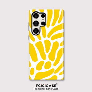 Painting Phone Case For Samsung Galaxy S25 S24+ S23 Plus S20 FE A56 A26 A16 A36 Anti-knock Double-layer Matte Cover