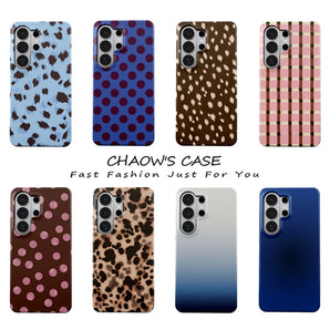 Luxury Bugrs Deer Print Phone Case for Samsung Galaxy S20 FE S22 S24 S25 S26 Plus Ultra Edge 4G 5G Double-layer Back Cover Funda