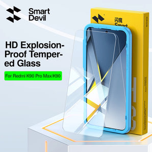 SmartDevil Tempered Glass Film for Redmi K90 Pro Max Turbo 5 Max HD Screen Protector for Poco X8 Pro Max Anti-fingerprint