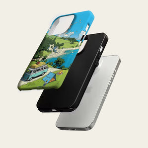 Camping Van Adventure For Magnetic Must-Have Phone Case For IPhone 18 17 16 15 14 13 Pro Max Plus Single Double-layer Tough Case