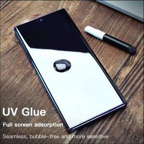 UV Liquid Full Glue Tempered Glass Film For iphone 16 15 17 Pro Max Glass Apple X XR XS 11 12 13 Mini 14 Plus Screen Protector