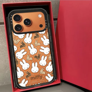 New Miffy Anti-drop Phone Case Full Screen Star Rabbit Suitable for IPhone 13/14/15/16/17 ProMax Series Protective Case Gift