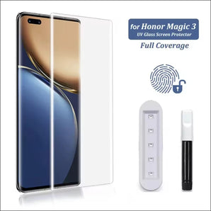 UV Liquid Full Glue Tempered Glass Film For iphone 16 15 17 Pro Max Glass Apple X XR XS 11 12 13 Mini 14 Plus Screen Protector