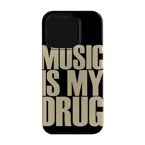 Trendy Art Love Music English Personalized Creative Phone Case For iPhone 17 Air 16 15 14 13 12 11 Pro Max 7 8 Plus MINI Cover