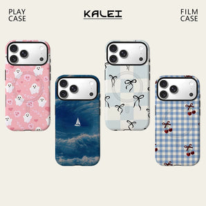 Ghost Skull Floral Phone Case For Magnetic for iPhone 17 16 15 14 13 12 11 Pro Max Plus Double-layer Anti-Drop Back Cover