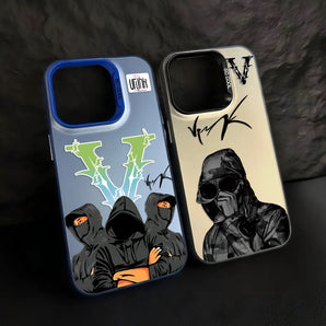 New Fashion Hot V-Vrunks Phone Case For iPhone 17 16e 16 15 14 13 12 11 mini Pro Max X XR 8 7Air Plus Anti Fall Matte Back Cover
