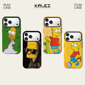 T-The S-Simpsons For Magnetic Phone Case for IPhone 17 16 15 14 13 Pro Max Plus Single Double-layer tough Case