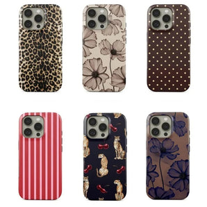 Lovers Phone Case for iPhone 17 16e 16 15 14 13 12 11 X XS XR XSMAX 7 8 Air Pro Max Plus Luxury Double-layer Back Cover