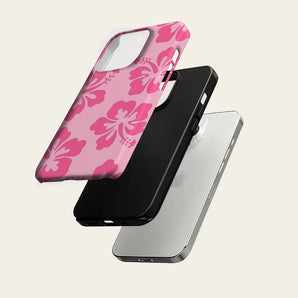 Hibiscus Floral Cluster Phone Case for IPhone 17 16 15 14 13 Pro Max Plus for Magnetic Single Double-layer Tough Case