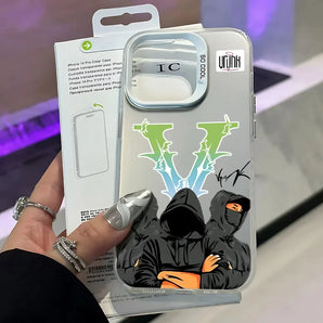 V-Vrunks Aesthetic Frosted Case for Samsung Galaxy S26 S25 S24 S23 Plus S22 Ultra S21 S20 FE A57 A56 A55 A54 A53 Acrylic Cover