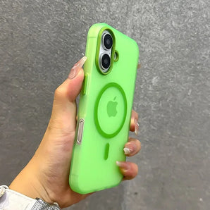 For Magsafe Candy Color Contrast Lanyard Case For iPhone 16 15 17 18 Pro Max 14 Plus 11 12 13 Hand Wrist Strap Matte Soft Cover