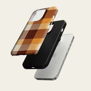 Tawny Check for IPhone17 Must for Magnetic Phone Case for IPhone 17 16 15 14 13 Pro Max Plus Single Double-layer Tough Case