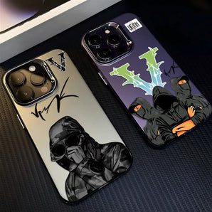 New Fashion Hot V-Vrunks Phone Case For iPhone 17 16e 16 15 14 13 12 11 mini Pro Max X XR 8 7Air Plus Anti Fall Matte Back Cover