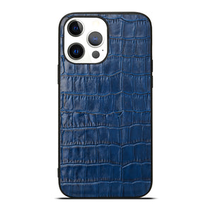 Luxury Crocodile Genuine Leather Case For iPhone 15 16 14 13 12 Pro Max Shockproof Cover