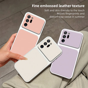 For Samsung Galaxy Note20 Ultra Case Galaxy Note 20 Cover Leather Case Luxury Protection Protect Matte leather Back Cover