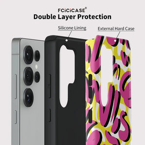 Fcicicase Shockproof Phone Case For Samsung Galaxy S25 Ultra S23 Plus S24+ S20 FE Art Painting Cover For Samsung A36 A26 A16 A56