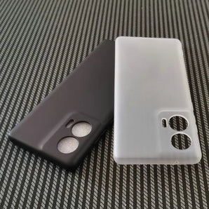 Soft TPU Case for Motorola Moto Edge 50 Fusion Matte Frosted Clear Black Silicone Shell for EDGE 50Fusion Protective Phone Cover