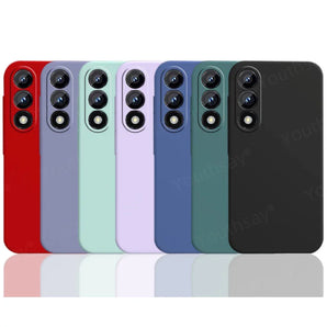 For Oneplus Nord 5 Case Cover Oneplus Nord 5 Fundas Coque Shell Soft Original Liquid Silicone Bumper For Oneplus Nord 5