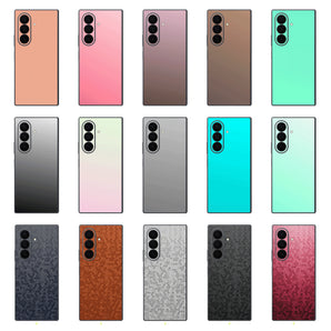 2026 olorful Anti-Scratch Stickers For Samsung Galaxy Z Fold 8 Ultra 8 7 6 5 4 Protective Decal Skin Cover Back Film