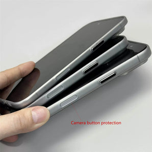 Ultra Thin Matte Translucent Soft TPU Case For iPhone 18 17 Pro Max Air 16 15 14 Plus 13 12 Button Camera Protection Slim Cover