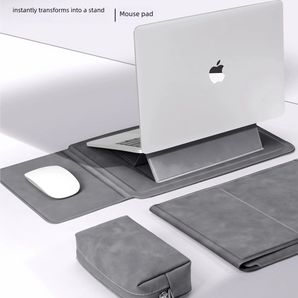 Laptop Sleeve Case 13 14 15 15.6 16Inch For Huawei HP DELL Bag For Macbook Air Pro 13 13.6 M4 Notebook Case with Stand Men Women