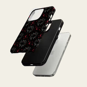 Mothman & Moons Phone Case for IPhone 17 16 15 14 13 Pro Max Plus for Magnetic Single Double-layer Tough Case
