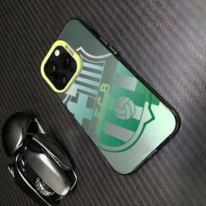 Spanish Football Crest Frosted Phone Case for Samsung Galaxy S26 S25 S24 S23 Plus S22 Ultra S21 S20 FE A57 A56 A55 A54 A53 Cover