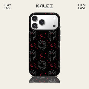 Mothman & Moons Phone Case for IPhone 17 16 15 14 13 Pro Max Plus for Magnetic Single Double-layer Tough Case
