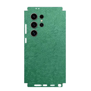 Leather Skin For Samsung Galaxy S26 S25 Ultra Back Film S24 Plus Sticker S23 S22 Protective Decal Wrap Full Back Protector