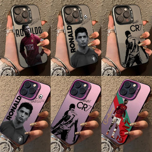 Famous football players C-CR7 Phone Case for Samsung Galaxy S26 S25 S24 S23 S22 S21 Note20 FE Ultra Edge Plus 4G 5G Matte Cover