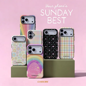 Pastel Rainbow Cloud For Case For iPhone 17 16 15 14 Plus 13 Pro Max Shockproof Hard Cover CaseChic