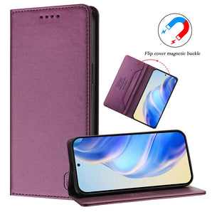 Leather Flip Wallet Phone Case for OnePlus 15 13T 13R 13s 13 12 12R 11R 10T 10R 9R 8T Magnetic Stand Cover
