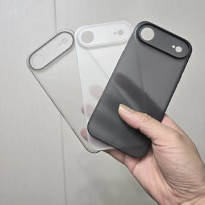 Luxury Ultra Thin PP Hard Case for iPhone Air 17 Air 17 Pro Max Clear Translucent Anti-drop Slim Lens Protection Cover Case