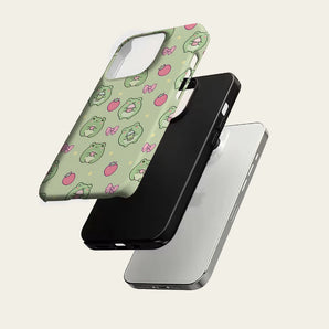 Frog Strawberry For Magnetic Must-Have Phone Case for IPhone 18 17 16 15 14 13 Pro Max Plus Single Double-layer tough Case
