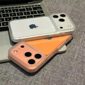 Full Lens Protection Transparent Shockproof Case For iPhone 17 18 Pro Max 16 15 14 13 12 Soft Silicone TPU Simple Clear Cover