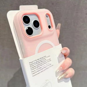Original Candy Color 2IN1 For Magsafe Wireless Charging Case For iPhone 18 17 16 15 14 13 12 11 Pro Max PLUS AIR Magnetic Cover