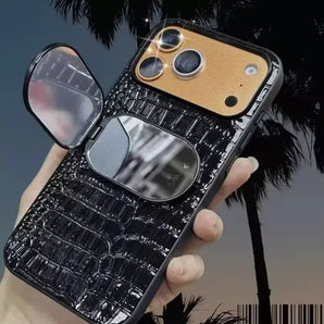 Luxury Crocodile-Pattern Phone Case, for IPhone 17 Pro 15 14 13 17 12 11 16 Max 16 Pro Max Cover,Protective phone cases