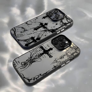 Cool dark gothic cross mark Phone Case For iPhone 17 16e 16 15 14 13 12 11 mini Pro Max X XR XSMAX 8 7 Air Plus Anti Fall Matte