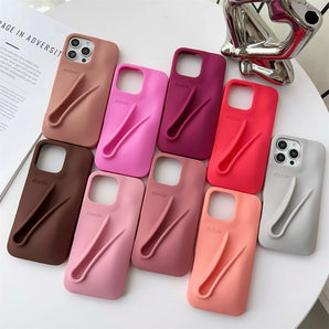 NEW Hot Case For iPhone 17 Pro Max Air 15 14 13 12 16 17 ProMax Plus Rhode Phone Cases Gray Toast Ribbon Espresso Silicone Cover