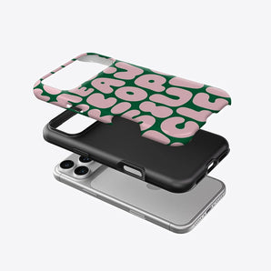 Aurea case Matte Bumper For Magsafe Case For iPhone 17 16 15 14 Plus 13 Pro Max Shockproof Hard PC Bubble Letter Groove Cover